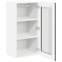 Virtuvės spintelė 2 pcs Juoda 40 x 31 x 80 cm Apdirbta mediena