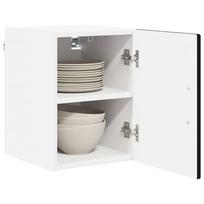 Virtuvės spintelė 2 pcs Juoda 30 x 31 x 40 cm Apdirbta mediena