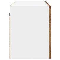 Virtuvės spintelė su lentyna 2 pcs Senas medis 60 x 31 x 40 cm