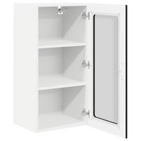 Virtuvės spintelė 2 pcs Juoda 40 x 31 x 80 cm Apdirbta mediena