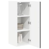 Virtuvės spintelė 2 pcs Juoda 30 x 31 x 80 cm Apdirbta mediena