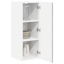 Virtuvės spintelė su lentyna 2 pcs Betono pilka 30 x 31 x 80 cm