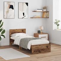 Lovos rėmas Senovinis medis 75 x 190 cm Apdirbta mediena
