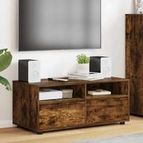 Televizoriaus spintelė Rūkyta ąžuolas 100 x 48 x 43 cm