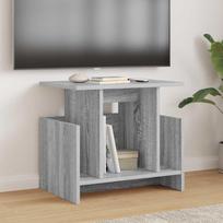 Televizoriaus stovas 2 pcs Pilkas Sonoma 50 x 35 x 45 cm