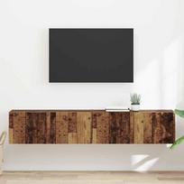 TV sieninė spintelė 2 pcs Senovinis medis 60 x 31 x 29.5 cm