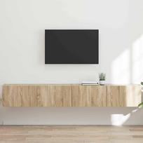 TV sieninė spintelė 2 pcs Sonoma 98 x 31 x 29,5 cm