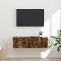 TV sieninė spintelė Rūkyta ąžuolas 98 x 31 x 29,5 cm