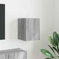 TV sieninė spintelė Pilkas Sonoma 30 x 31 x 40 cm