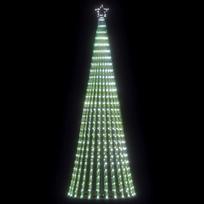 LED Kalėdų eglutė 475 LED Šalta Balta 247 cm