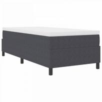Platforminės lovos rėmas Tamsiai pilka 80 x 200 cm audinys