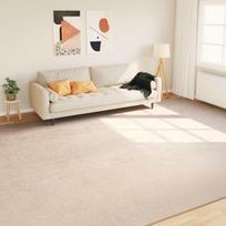 Kilimas Spauda Kreminė 400 × 300 cm Poliesteris ir PVC