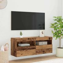 TV sieninė spintelė Senovinis medis 100 x 30 x 40 cm