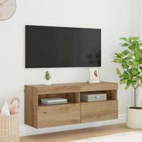 TV sieninė spintelė Amatininkų ąžuolas 100 x 30 x 40 cm