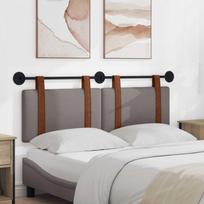 Kabantysis galvūgalis Taupe 130 x 55 x 5 cm Antikinis PU