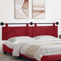 Kabantysis galvūgalis Vyno raudona 210 x 55 x 5 cm Dirbtinė oda