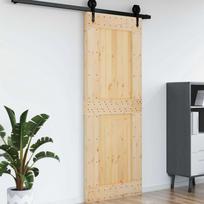 Duris NARVIK Natūrali 85 x 210 cm Kietos pušies medžio durys