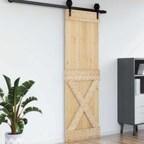 Duris NARVIK Natūrali 70 x 210 cm Kietos pušies medžio durys