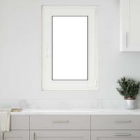 Požeminio lango RISOR Baltas 60 x 100 cm PVC ir stiklas