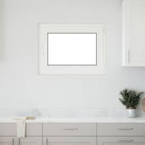 Požeminio lango RISOR Antracitas 60 x 100 cm PVC ir stiklas