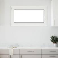 Požeminio lango RISOR Antracitas 110 x 60 cm PVC ir stiklas