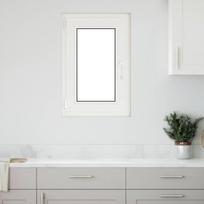 Požeminio lango RISOR Antracitas 50 x 75 cm PVC ir stiklas