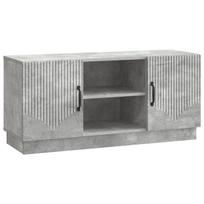Televizoriaus spintelė Betono pilka 102 x 34,5 x 47 cm