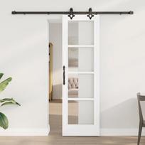 Slankios durys ORKDAL Balta ir juoda 61 x 198,5 cm