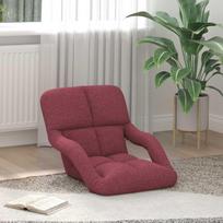 Reguliuojamas grindų fotelis Vyno raudona 58 x 62 x 58 cm