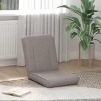 Grindų kėdė Taupe 50 x 73 x 60 cm audinys