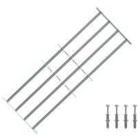 Saugumo grotelės langams su 4 kryžmėmis 3 pcs 930-1740 mm