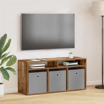 Žemas stalas su stalčių Senas medis 102 x 32 x 48,5 cm