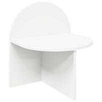 Naktinis staliukas Baltas 40 x 35,5 x 45,5 cm Dirbtinė mediena