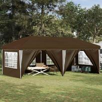 Pop-up šventinis palapinė 575 x 288 x 245 cm Taupe