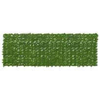 Balkono ekranas su lapais Žalia ir geltona 300 x 100 cm