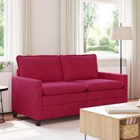 Sofa Vyno raudona 156 x 81 x 87,5 cm Aksomas