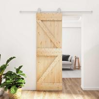 Slankios durys Natūrali ir Balta 70 x 210 cm