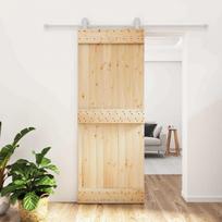 Slankios durys Natūrali ir Balta 80 x 210 cm