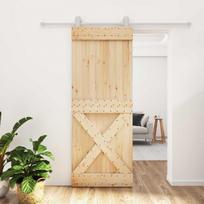 Slankios durys Natūrali ir Balta 80 x 210 cm