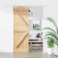 Slankios durys Natūrali ir Balta 70 x 210 cm