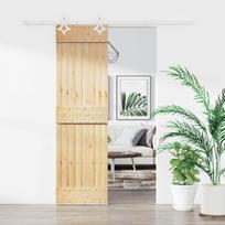 Slankios durys Natūrali ir Balta 70 x 210 cm