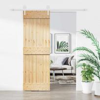 Slankios durys Natūrali ir Balta 70 x 210 cm