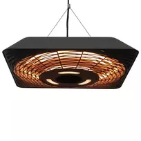 Spindulinis lubinis šildytuvas 800W/1200W/2000W 5 režimų IP45 su nuotolinio valdymo pulteliu