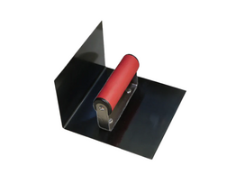 Mėlyno plieno kampinė glaistyklė vidiniam kampui (152 x 152 x 102 mm) AMF-ST-BS-IC-152X152X102-R3.18