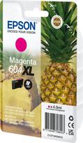 Tusz Epson 604XL Singlepack - 4 ml - XL - Magenta - original - Blister mit RF- / akustischem Alarmsignal - Tintenpatrone - fur Expression Home XP-2200, 2205, 3200, 3205, 4200, 4205, WorkForce WF-2910, 2930, 2935, 2950 | C13T10H34020 | 8715946708010