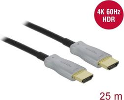 Delock Aktyvus HDMI optinis AV signalo perdavimo kabelis 4K 60Hz 25m | 85016 | 4043619850167