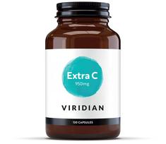 VIRIDIAN vitaminas C Extra 950 mg - 120 kapsulių