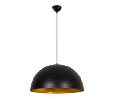 Liustra ant laido SIVANI 1xE27/40W/230V Ø 60 cm juoda/varinė
