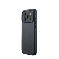 Mujjo Leather Case - basalt leather case for iPhone 17 Pro Max compatible with MagSafe