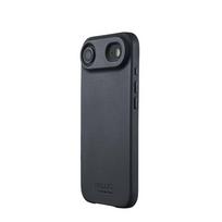 Mujjo Leather Case - leather case for iPhone Air compatible with MagSafe (basalt)